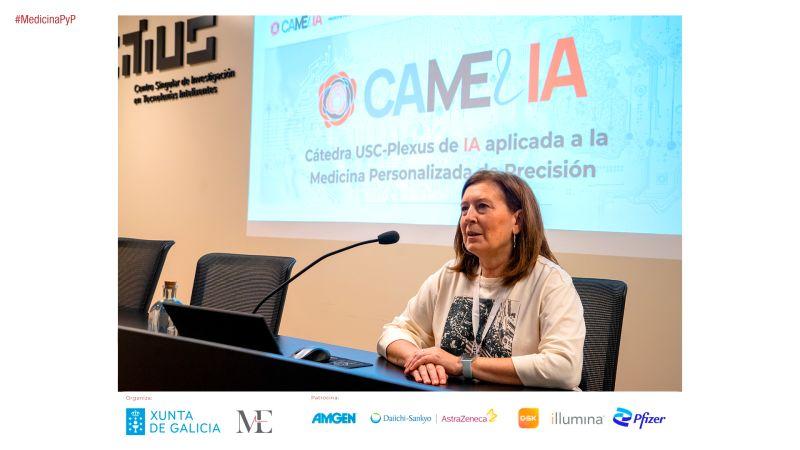María José Carreira Nouche ha participado como ponente en el programa formativo “Medicina Personalizada y de Precisión: Presente y Futuro” impulsado por el SERGAS María José Carreira Nouche ha participado como ponente en el programa formativo “Medicina Personalizada y de Precisión: Presente y Futuro” impulsado por el SERGAS
