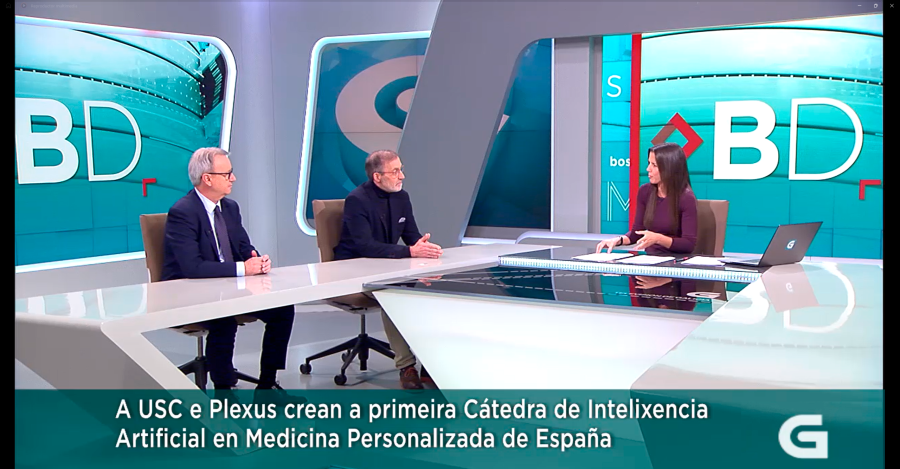  Presentación da Cátedra USC-Plexus de IA en Medicina Personalizada de Precisión na TVG