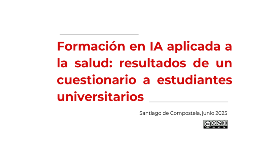 ¿Qué piensan los futuros profesionales de la salud sobre la Inteligencia Artificial? ¿Qué piensan los futuros profesionales de la salud sobre la Inteligencia Artificial?