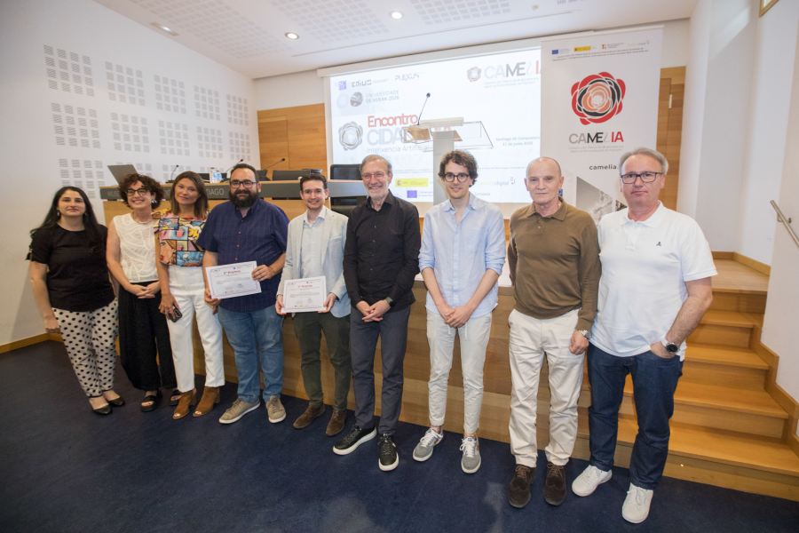 Humor, ingenio y emoción ganan el I Certamen literario  “IA es salud” organizado por la Cátedra CAMELIA USC-Plexus 